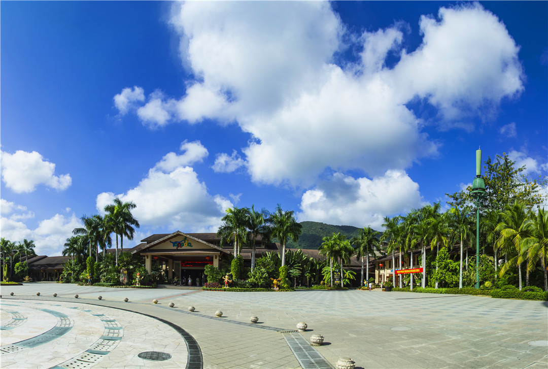 門區廣場大圖 剪切