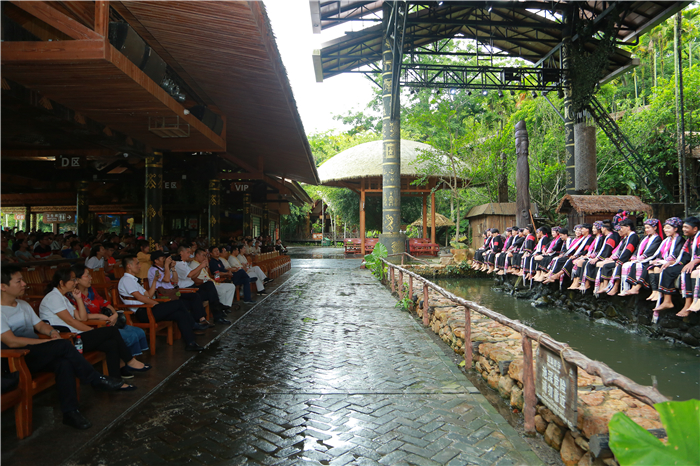 5、興隆熱帶植物園管理團隊到檳榔谷開展管理經驗學習交流