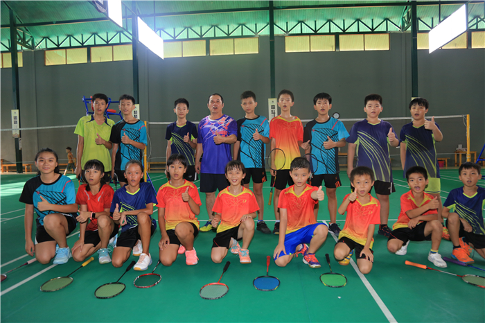 8、羽毛球小選手集結檳榔谷 備戰李寧杯全島羽毛球大賽